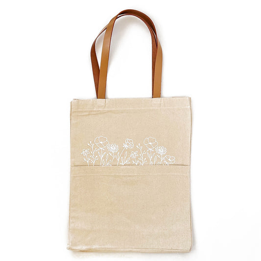 Natural Flower Tote